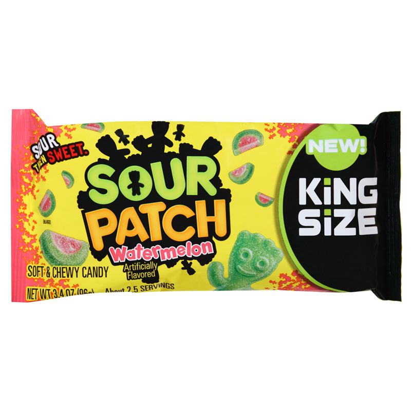 Sour Patch Watermelon King Size 96g - Out of Date